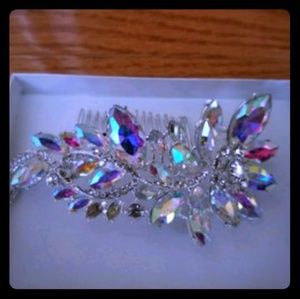 Iridescent Special Event Hair Clip